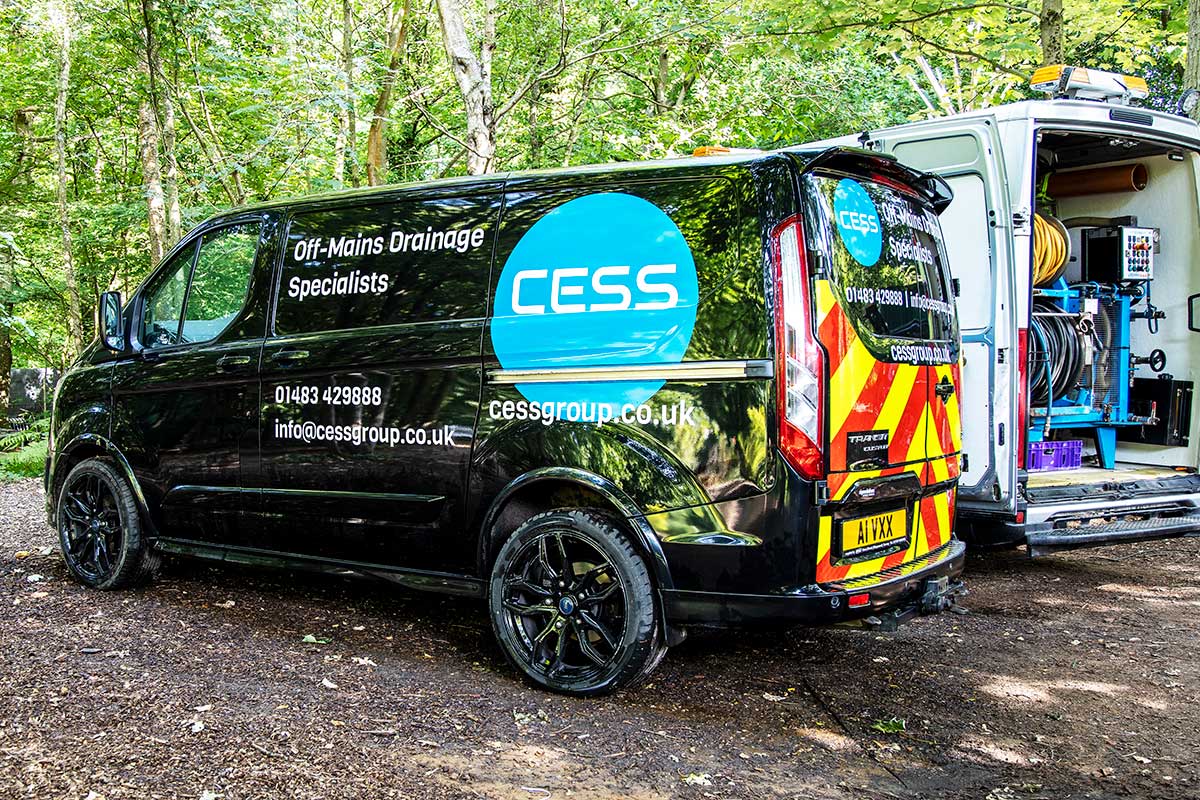 CESS Ford Transit Custom with new logo by Carica Media