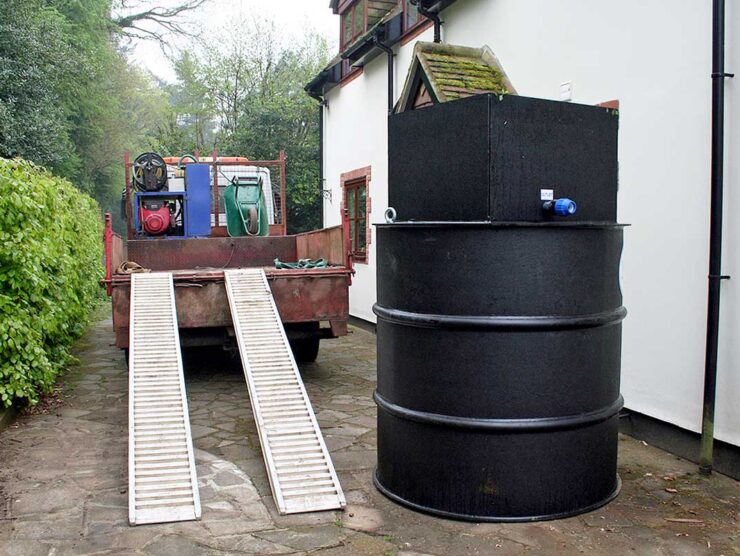 Matrix sewage treatment plant ready to be installed by CESS Group engineers