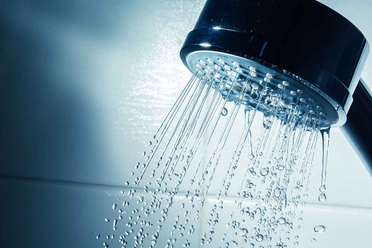 Water saving shower head